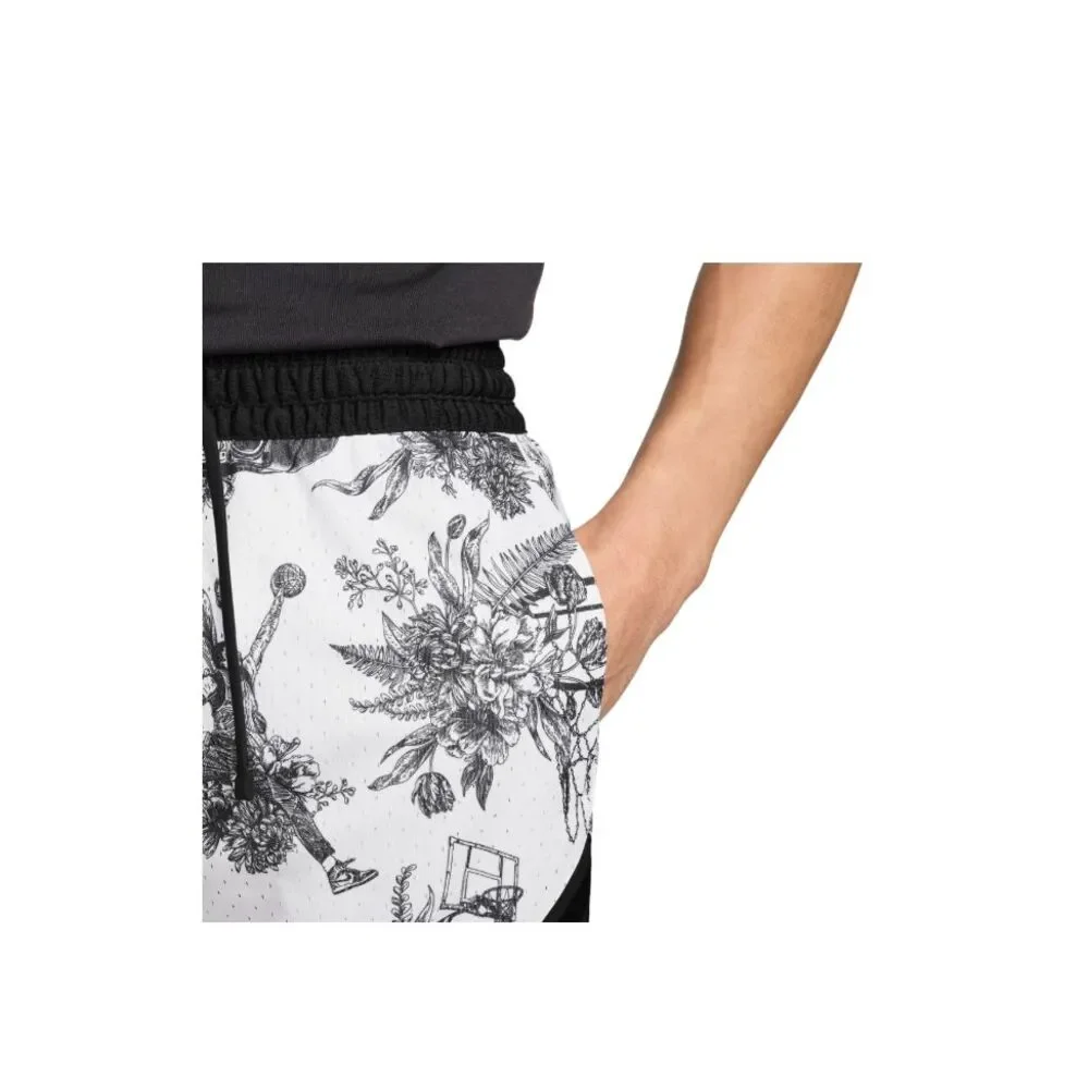 Air Jordan‎ Sport Dri-FIT Mens Large Shorts Printed White Diamond FV8614 100